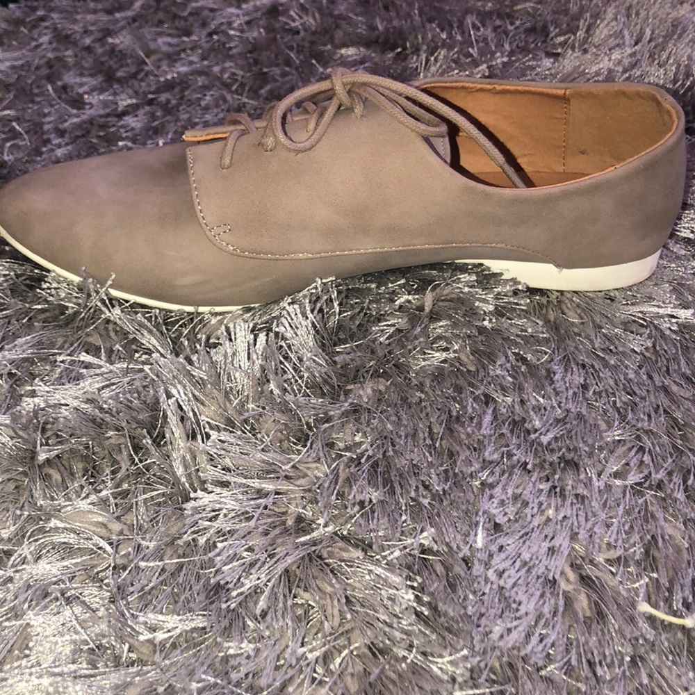 Suede shoes